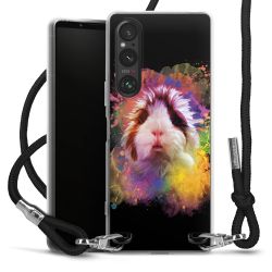 Carry Case Stoff schwarz/silber