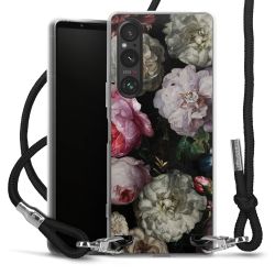 Carry Case Transparent Fabric black/silver