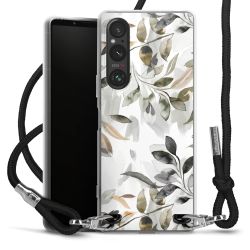 Carry Case Transparent Fabric black/silver