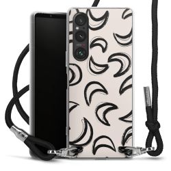 Carry Case Transparent Fabric black/silver