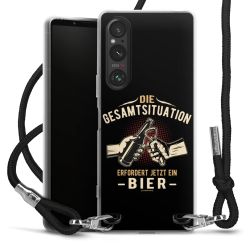 Carry Case Stoff schwarz/silber