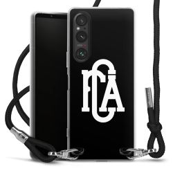 Carry Case Stoff schwarz/silber