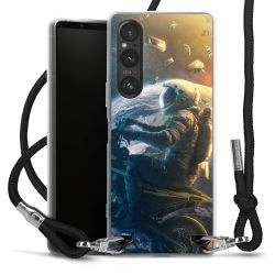 Carry Case Stoff schwarz/silber