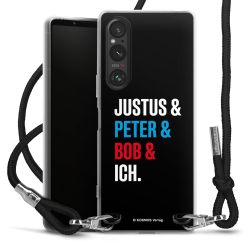 Carry Case Stoff schwarz/silber