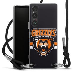 Carry Case Stoff schwarz/silber