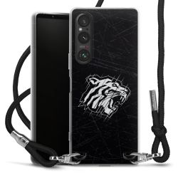 Carry Case Stoff schwarz/silber