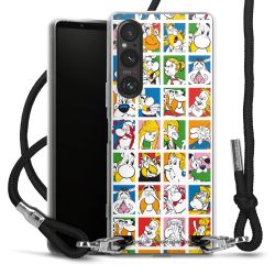 Carry Case Stoff schwarz/silber