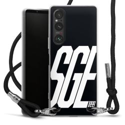 Carry Case Stoff schwarz/silber