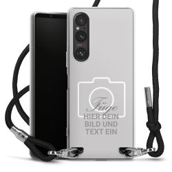 Carry Case Stoff schwarz/silber