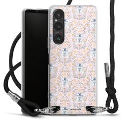 Carry Case Stoff schwarz/silber