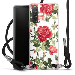 Carry Case Transparent Fabric black/silver