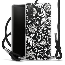 Carry Case Transparent Fabric black/silver