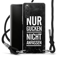 Carry Case Stoff schwarz/silber