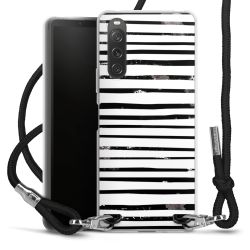 Carry Case Transparent Fabric black/silver