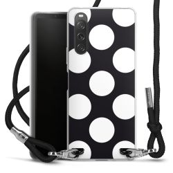 Carry Case Transparent Fabric black/silver