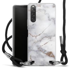 Carry Case Transparent Fabric black/silver