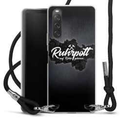 Carry Case Stoff schwarz/silber