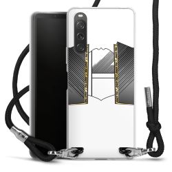 Carry Case Stoff schwarz/silber