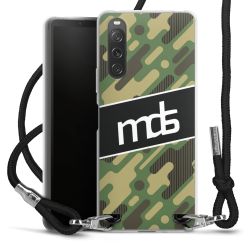 Carry Case Stoff schwarz/silber