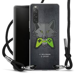 Carry Case Stoff schwarz/silber