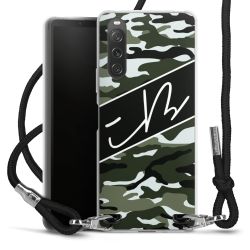 Carry Case Stoff schwarz/silber