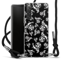 Carry Case Stoff schwarz/silber