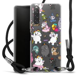 Carry Case Stoff schwarz/silber