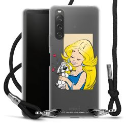 Carry Case Stoff schwarz/silber