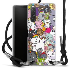 Carry Case Stoff schwarz/silber