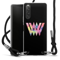 Carry Case Stoff schwarz/silber