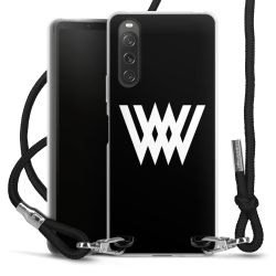 Carry Case Stoff schwarz/silber