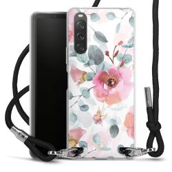 Carry Case Transparent Fabric black/silver