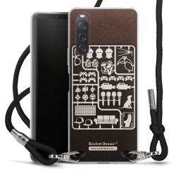 Carry Case Stoff schwarz/silber