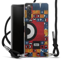 Carry Case Stoff schwarz/silber