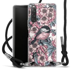 Carry Case Transparent Fabric black/silver