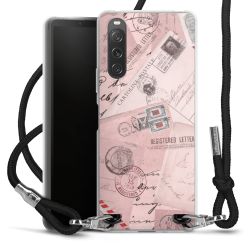 Carry Case Transparent Fabric black/silver