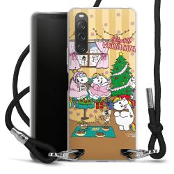 Carry Case Stoff schwarz/silber