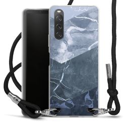 Carry Case Transparent Fabric black/silver