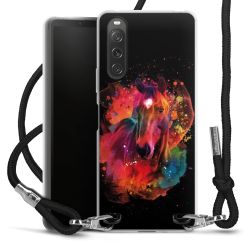 Carry Case Stoff schwarz/silber