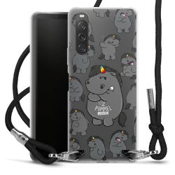 Carry Case Stoff schwarz/silber