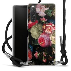 Carry Case Transparent Fabric black/silver