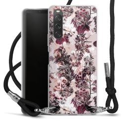 Carry Case Transparent Fabric black/silver