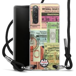 Carry Case Stoff schwarz/silber