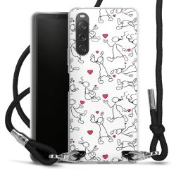 Carry Case Stoff schwarz/silber