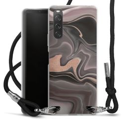 Carry Case Transparent Fabric black/silver