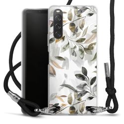 Carry Case Transparent Fabric black/silver