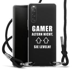 Carry Case Stoff schwarz/silber