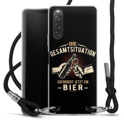 Carry Case Stoff schwarz/silber