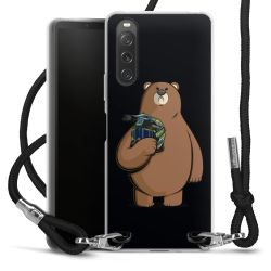 Carry Case Stoff schwarz/silber