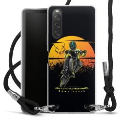 Carry Case Stoff schwarz/silber